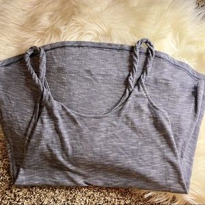 Heather blue maternity tank XS